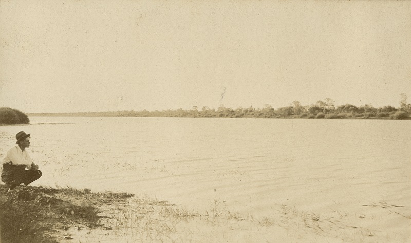 View of Lake Nash Northern Territory in better times ca. 1925 SLQ